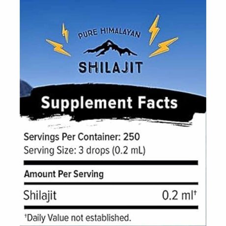 "Experimenta el poder rejuvenecedor del Shilajit Líquido de Pure Himalayan en su presentación de 50 ml. Descubre la esencia de la vitalidad natural en cada gota."