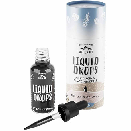 "Experimenta el poder rejuvenecedor del Shilajit Líquido de Pure Himalayan en su presentación de 50 ml. Descubre la esencia de la vitalidad natural en cada gota."