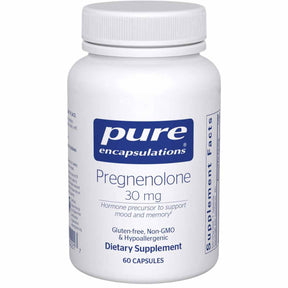 ¡Obtén Pure Encapsulations Pregnenolona 30 mg ! Aprovecha los beneficios de este suplemento para mejorar la memoria y promover un equilibrio hormonal óptimo.