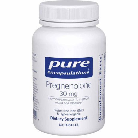 ¡Obtén Pure Encapsulations Pregnenolona 30 mg ! Aprovecha los beneficios de este suplemento para mejorar la memoria y promover un equilibrio hormonal óptimo.