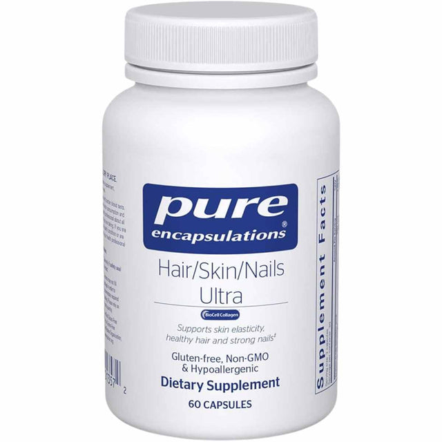  Potencia tu belleza con Pure Encapsulations: suplemento para cabello, piel y uñas. ¡Descúbrelo ahora!