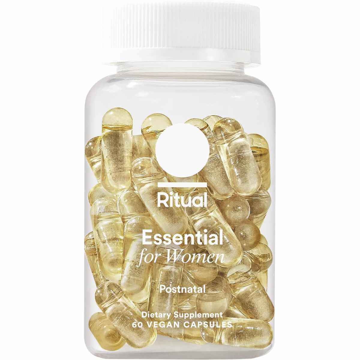 Descubre el Multivitamínico Postnatal de Ritual para el período posparto y la lactancia. Formulado con vitaminas y minerales clave para apoyar la inmunidad y la salud cerebral durante este período crucial.