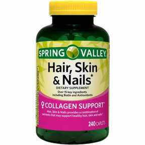  Fórmula Revitalizante para Cabello, Piel y Uñas en 240 Comprimidos