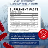 MAV Nutrition - Omega-3 + CoQ10 (1,865 mg - 60 Cápsulas Blandas)