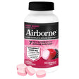 Airborne vitamina C sabor Very Berry, presentación de 32 tabletas masticables.