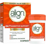 Frasco de suplemento Align - Bifidobacterium longum 35624 10 mg 56 cápsulas