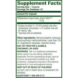Tabla nutricional del suplemento Align - Bifidobacterium longum 35624 10 mg 63 cápsulas
