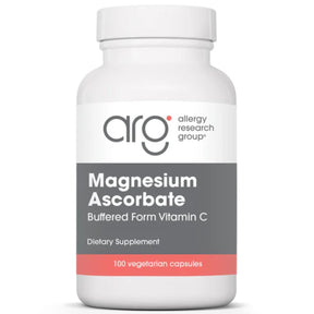 Allergy Research ascorbato de magnesio vitamina C 100 cápsulas