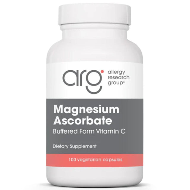 Allergy Research ascorbato de magnesio vitamina C 100 cápsulas