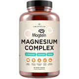 Frasco frontal de Amandean Complejo de magnesio con Magtein, presentación de 90 cápsulas vegetales.
