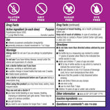 Tabla nutricional del suplemento Amazon Basic Care ClearLax Polietilenglicol 3350 765 g