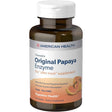 Frasco de suplemento American Health Enzima de Papaya Original 45 mg 250 tabletas