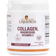 Frasco frontal de Ana María Lajusticia colágeno con magnesio y vitamina C sabor fresa, 350 g