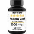 Anamu 1000 mg de Monoherb - Suplemento en cápsulas para apoyo herbal