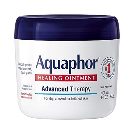 Aquaphor Advanced Therapy ungüento para cuidado de la piel en tarro de 14 oz