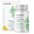 Frasco de suplemento Aromavita Aceite de Orégano 500 mg 60 cápsulas blandas