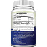 Etiqueta Supplement Facts de aSquared Nutrition glicinato de magnesio 400 mg