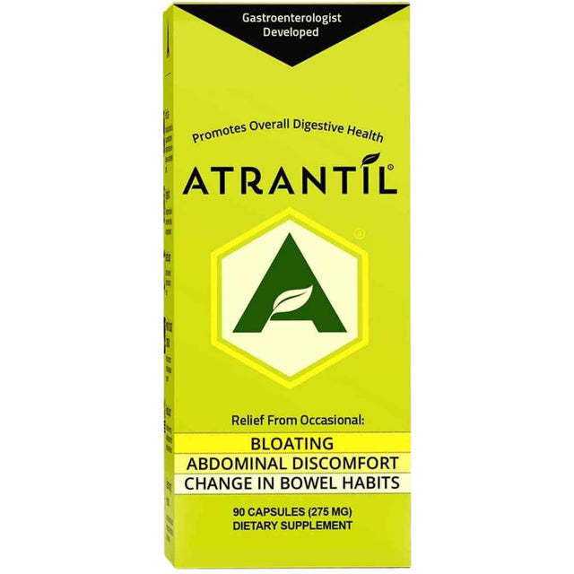 Frasco de suplemento Atrantil Mezcla de Quebracho, Castaño de Indias y Menta 90 cápsulas