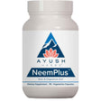 Frasco de suplemento Ayush Herbs NeemPlus 90 cápsulas
