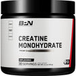 Frasco de suplemento Bare Performance Nutrition Monohidrato de Creatina Creapure 5000 mg 30 servicios polvo