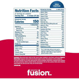 Tabla nutricional de Bariatric Fusion reemplazo de comida en polvo sabor fresa