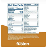 Tabla nutricional de Bariatric Fusion reemplazo de comida en polvo sabor vainilla