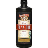 Frasco de suplemento Barlean's Aceite de Linaza Orgánico 946 ml