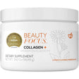 Frasco de suplemento Beauty Focus Colágeno con Luteína Citrus 97 g