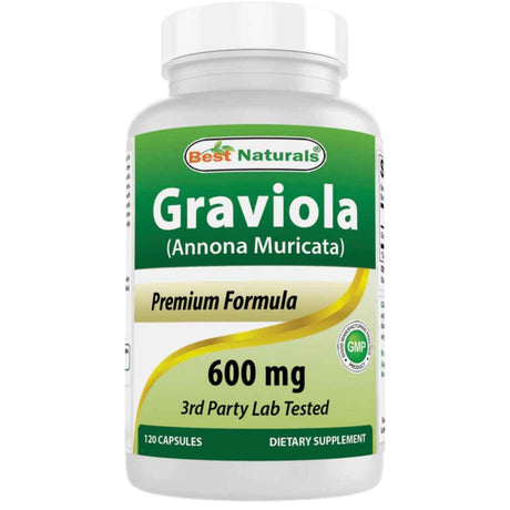 Best Naturals - Graviola (600 mg - 120 Cápsulas)