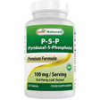 Frasco de suplemento Best Naturals P5P Vitamina B6 120 tabletas
