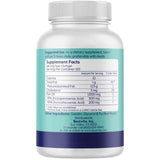 Tabla nutricional del suplemento Bestvite Super Omega-3 Fish Oil 1000 mg 120 cápsulas blandas