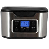 Panel digital y controles de la cafetera programable Better Chef IM-128S