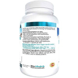 Tabla nutricional del suplemento BioAbsorb Nutraceuticals Bisglicinato de Magnesio 260 cápsulas