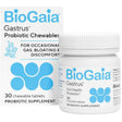 BioGaia Gastrus probiótico con Lactobacillus reuteri, presentación de 30 tabletas masticables