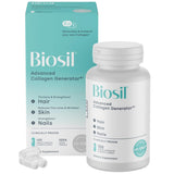 Suplemento Biosil Advanced Collagen Generator en cápsulas líquidas, presentación de 120 cápsulas