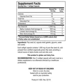 Información del suplemento de Biotics Research Aceite de linaza con omega 3, omega 6 y omega 9