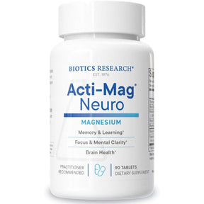 Biotics Research Acti-Mag Neuro magnesio en tabletas, 90 tabletas