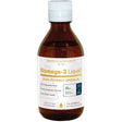 Frasco frontal de Biotics Research Biomega-3 líquido, presentación de 200 ml.