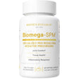 Frasco frontal de Biotics Research Biomega-SPM, presentación de 60 cápsulas blandas.