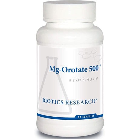 Biotics Research Mg-Orotate 500 orotato de magnesio, 90 cápsulas