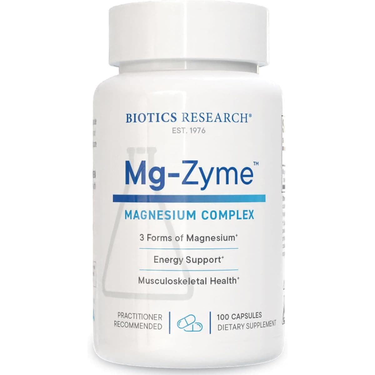 Biotics Research Mg-Zyme complejo de magnesio, 100 cápsulas