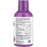 Información del suplemento de Bluebonnet calcio y magnesio líquido con D3 sabor fresa