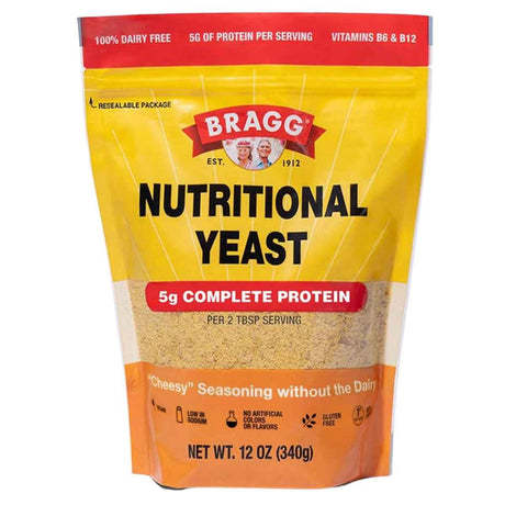 Bolsa de suplemento BRAGG Levadura Nutricional 12 oz