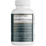 Tabla nutricional del suplemento Bronson Biotina 10000 mcg 360 tabletas