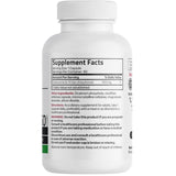 Tabla nutricional del suplemento Bronson Coenzima CoQ10 100 mg 60 cápsulas