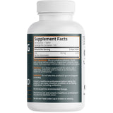 Tabla nutricional del suplemento Bronson Zinc 50 mg 120 tabletas