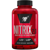 Frasco de suplemento BSN Precursor de Óxido Nítrico Nitrix 2.0 180 tabletas
