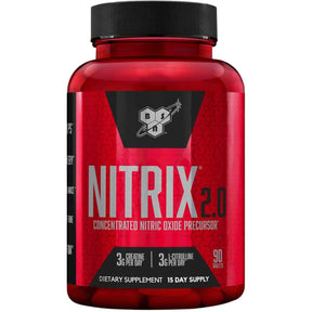 Frasco de suplemento BSN Precursor de Óxido Nítrico Nitrix 2.0 90 tabletas