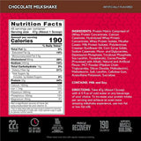 Tabla nutricional del suplemento BSN Syntha-6 22g Proteína 5 lbs sabor Batido de Chocolate