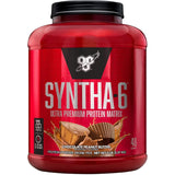 Frasco de suplemento BSN Syntha-6 22g Proteína 5 lbs sabor Mantequilla de Maní con Chocolate
